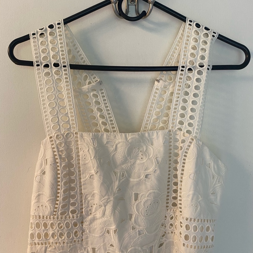 NWT J. Crew Collection Austrian Eyelet Dress Size 6 - Picture 4 of 16